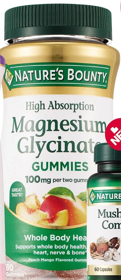 Nature's Bounty Magnesium Glycinate Gummies
