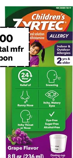 Zyrtec Children's Allergy at CVS