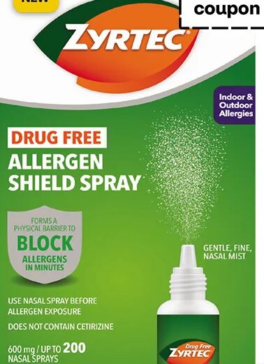 Zyrtec Allergen Shield Spray