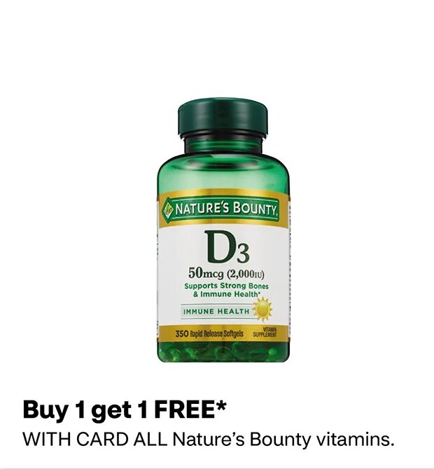 Nature's Bounty D3