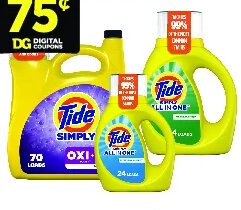 Tide Simply Liquid Laundry Detergent at Dollar General