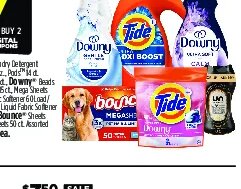 Tide Liquid Laundry Detergent or Pods