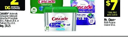 Cascade Automatic Dishwasher Detergent