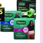 Depend Men's Fresh Protection Guards