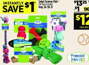 Select Forever Pals Pet Toys