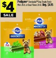 Pedigree Dentastix Dog Treats at Dollar General