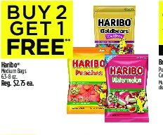 Haribo Medium Bags