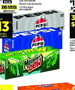 Pepsi Products at Dollar General