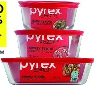 Pyrex Food Storage