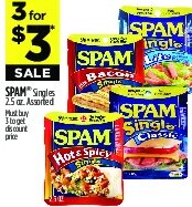 SPAM Singles at Dollar General