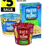 Rice-A-Roni or Pasta Roni at Dollar General