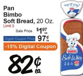Pan Bimbo Soft Bread
