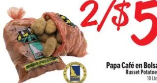 Papa Café en Bolsa