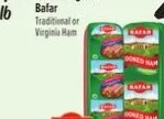 Tradicional o Jamón Virginia Bafar