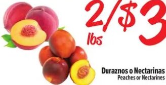 Duraznos o Nectarinas