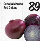 Cebolla Morada Red Onions