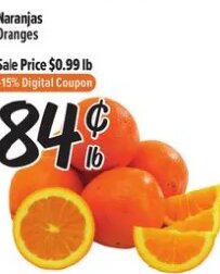 Naranjas Oranges at El Super