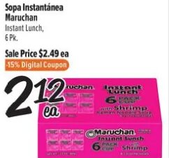 Sopa Instantánea Maruchan