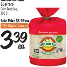 Tortillas de Maíz Guerrero