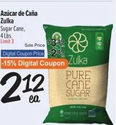 Azúcar de Caña Zulka