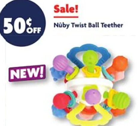 Nuby Twist Ball Teether