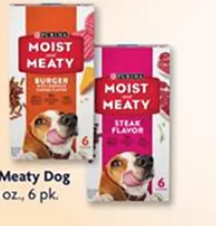 Purina Moist & Meaty Dog Food Pouches