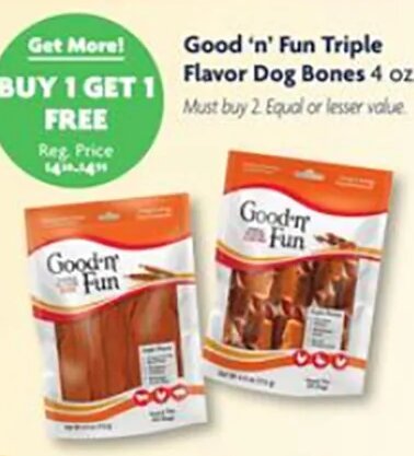 Good 'n' Fun Triple Flavor Dog Bones