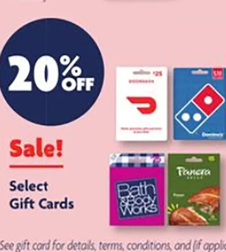 Select Gift Cards