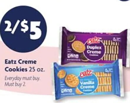 Eatz Creme Cookies