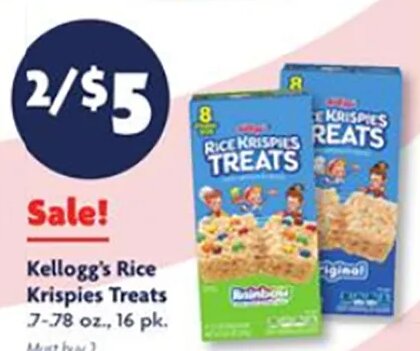Kellogg's Rice Krispies Treats