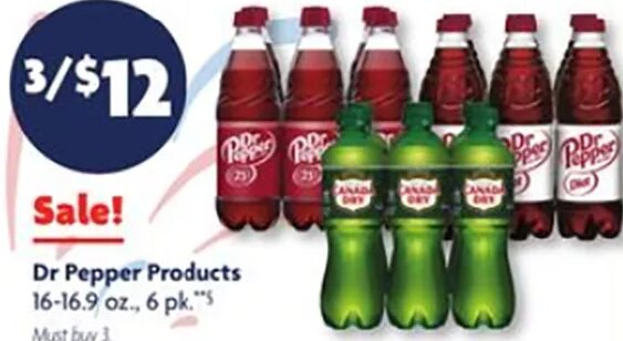 Dr Pepper Products at Family Dollar