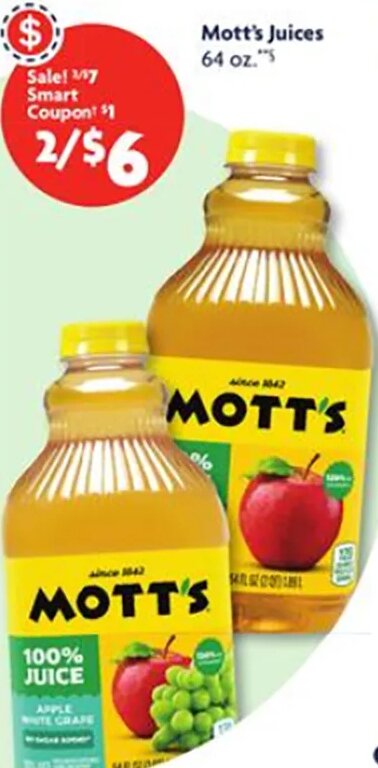 Mott's Juices at Family Dollar