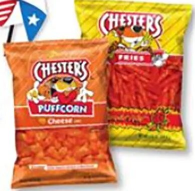 Chester's, Baken-ets, Munchos, or Santitas Snacks