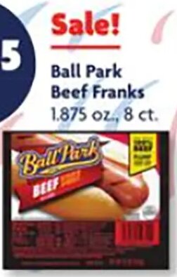 Ball Park Beef Franks at Family Dollar