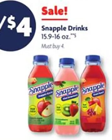 Snapple Drinks