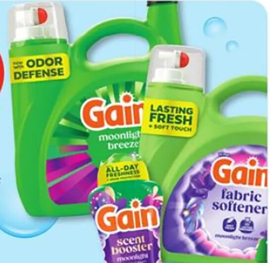 Gain Liquid, Fabric Softener, Scent Boosters