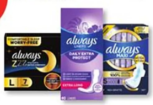 Always Liners or Pads