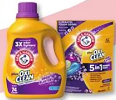 Arm & Hammer Liquid or Power Paks