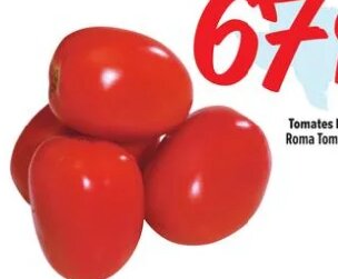 Tomates Roma at Fiesta Mart