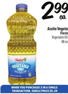 Fiesta Vegetable Oil