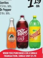 Jarritos / Dr Pepper / Squirt