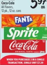Coca-Cola / Fanta / Sprite