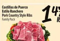 Costillas de Puerco Estilo Ranchero at Fiesta Mart
