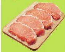 Chuletas de Puerco sin Hueso