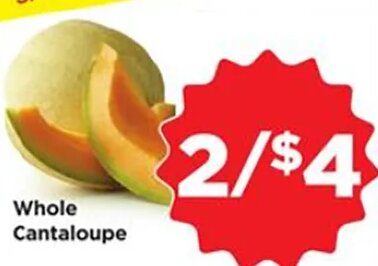 Whole Cantaloupe