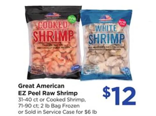 Great American EZ Peel Raw Shrimp