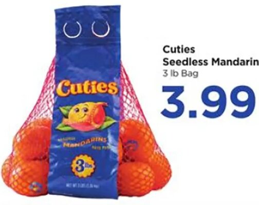 Cuties Seedless Mandarins