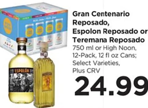 Gran Centenario, Espolon or Teremana