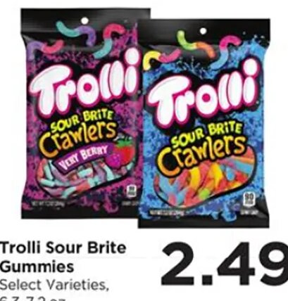 Trolli Sour Brite Gummies at Food 4 Less