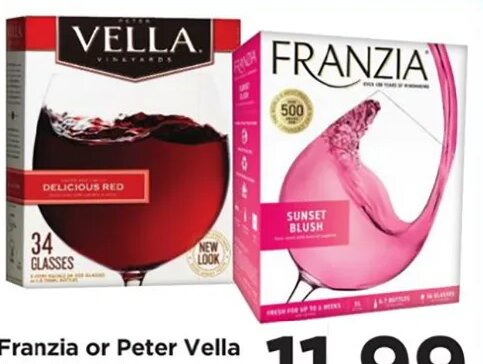 Franzia or Peter Vella